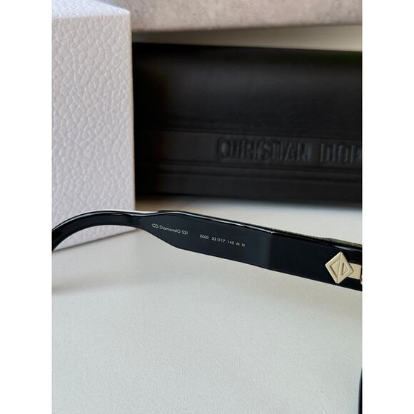 Copied - NEW Dior CD DiamondO S3I Eyeglasses Frames in Brown $640 - Picture 6 of 8